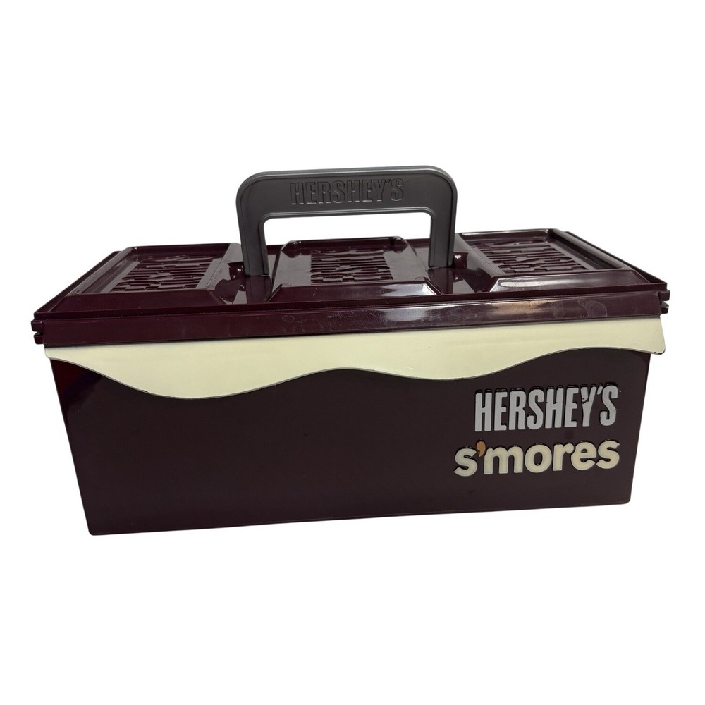 Hershey's S'Mores Caddy Carry Case & Camp Organizer - Tackle Box 11" x 5.5"